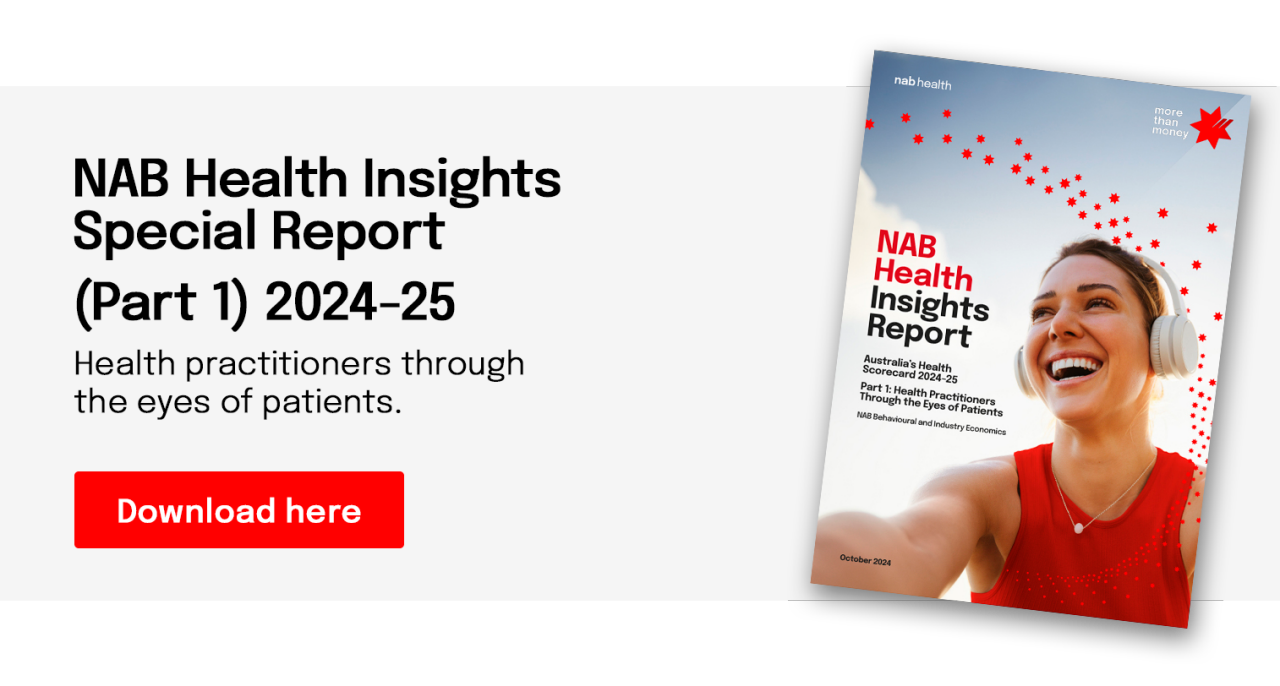 NAB health insights special report 2024-25